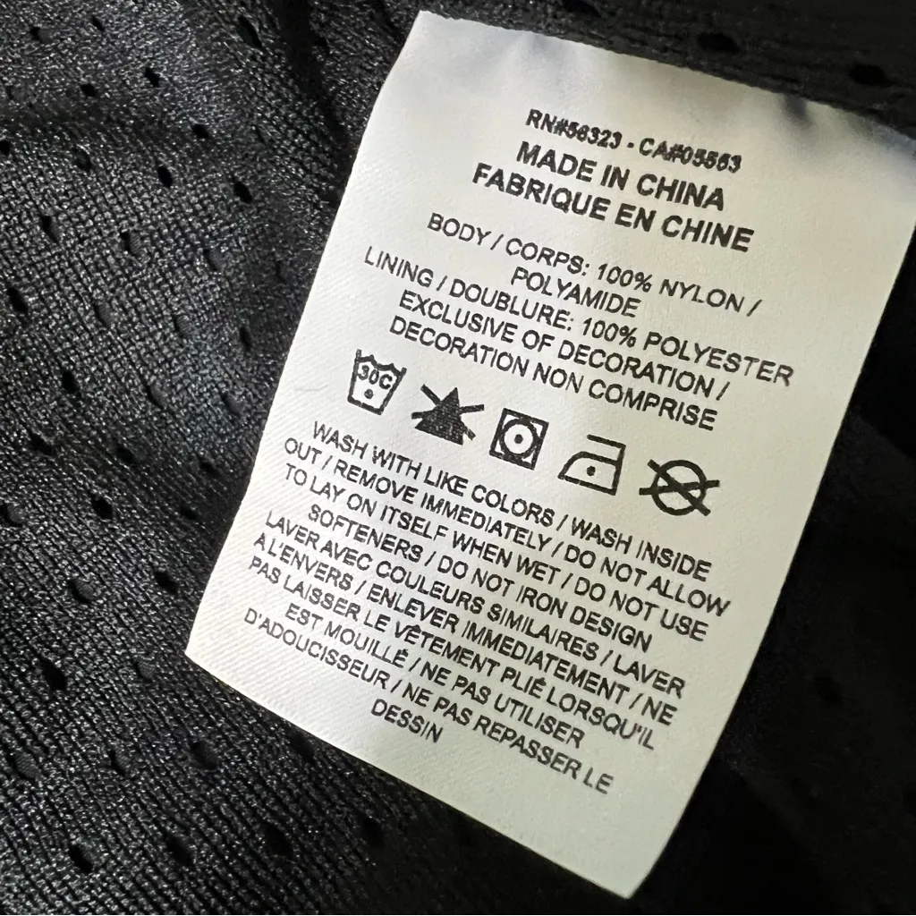 Nike WNBA CT Sun Black Full zip jacket size medium orange embroidered logo - Image 7