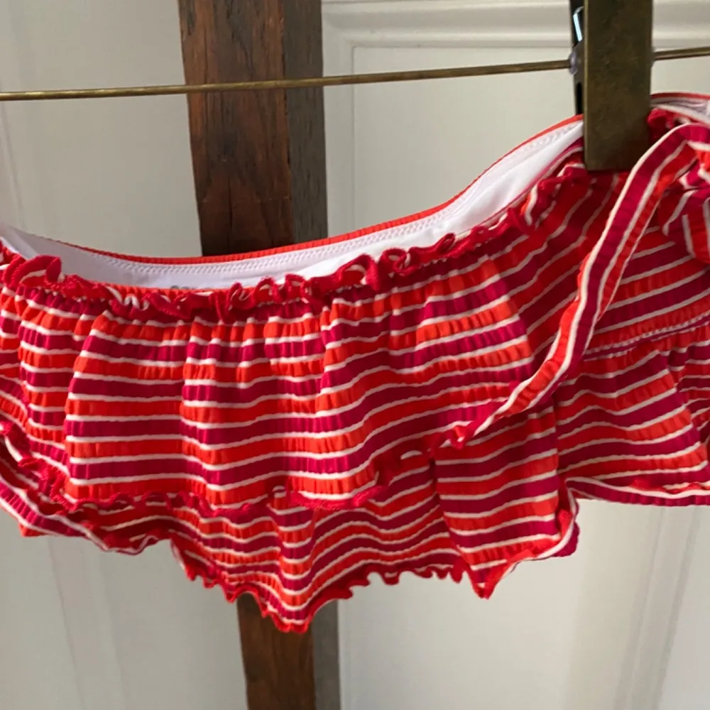 Anthropologie Red Ruffle Bikini - Image 6