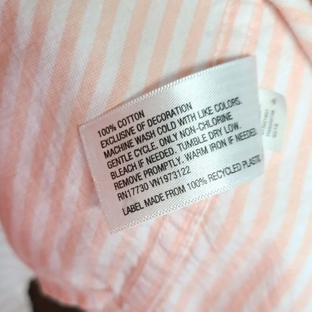 Universal Threads Universal Thread Stripped Office Shirt size Small - Image 7