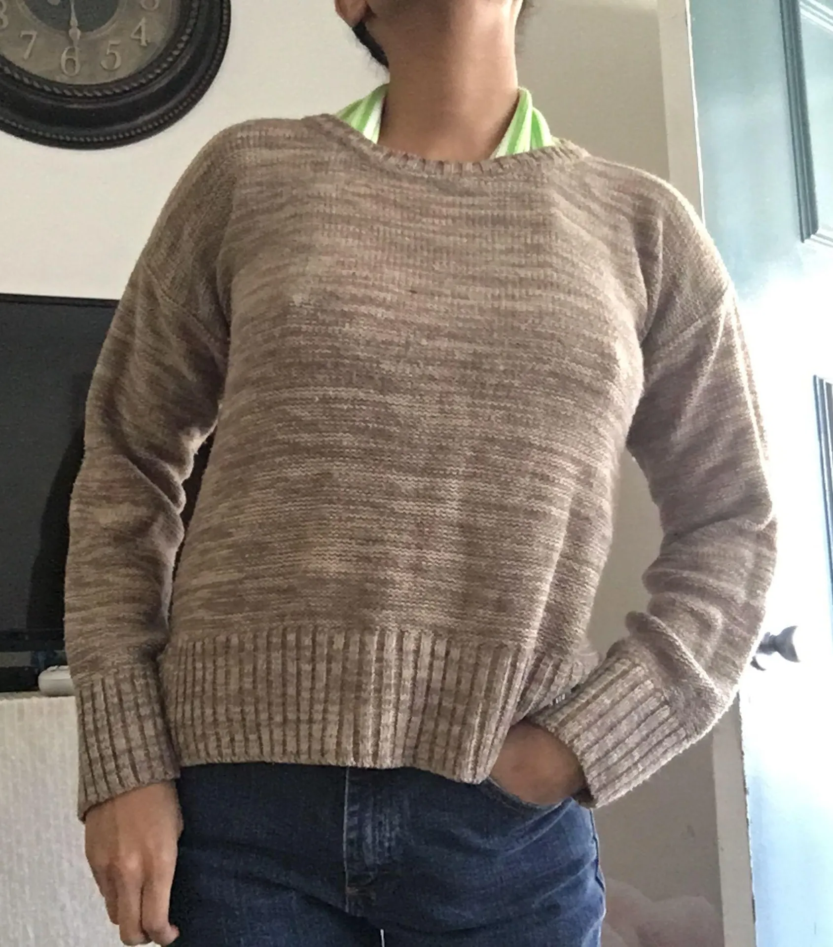 Beige Knit Sweater  - Image 5