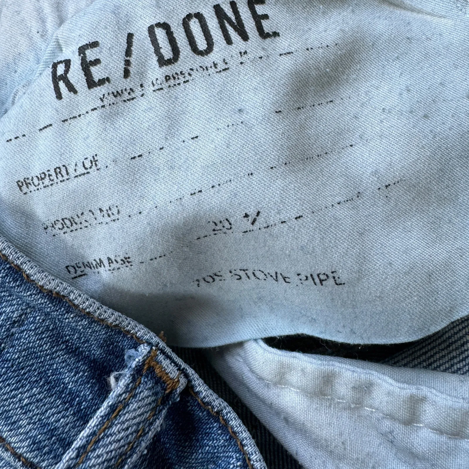 Re/Done 70s Stovepipe Jeans - Image 7