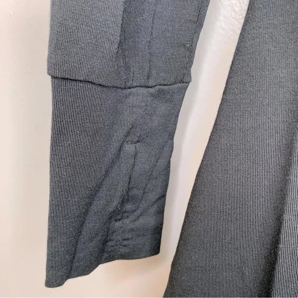 Cuddl‎ Duds Black Cowl Neck Modal Jersey Dress Loungewear Size Small - Image 7