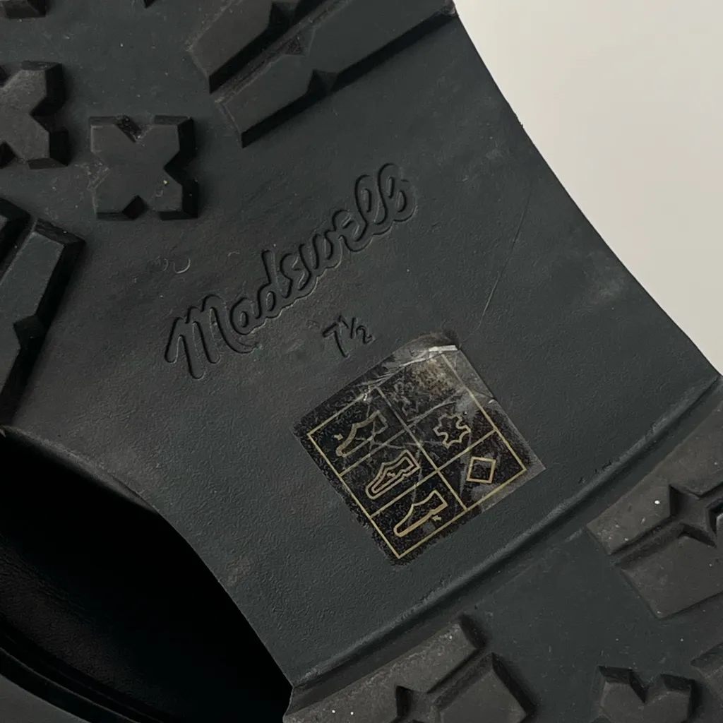 Madewell Bradley Chelsea leather ankle boots black 7.5 - Image 11