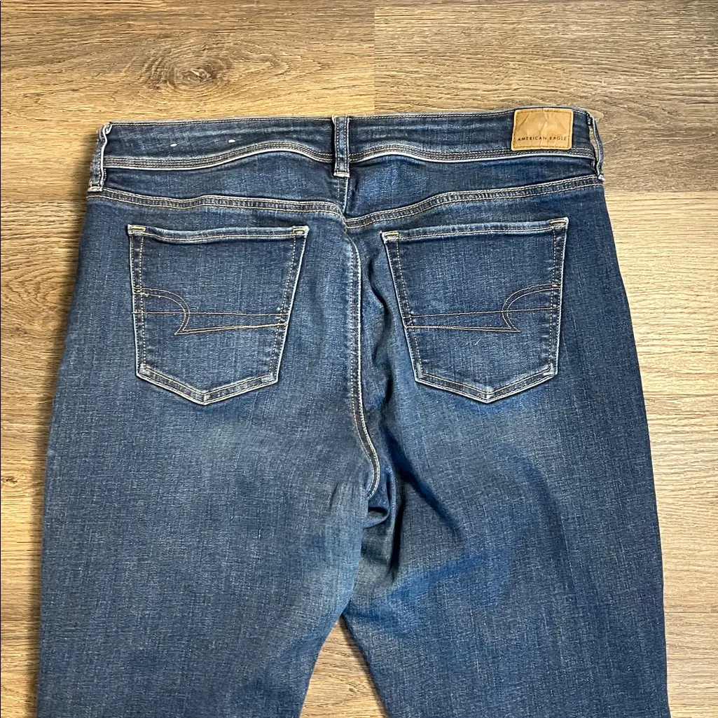 American Eagle Kick Boot Denim Jeans - Size 14 - Image 7