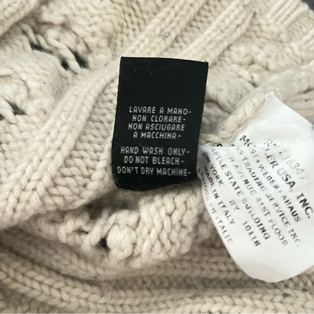 Moncler Webber+Ahaus 2012 Sport Collection Cashmere and wool hooded Cardigan, XS - Image 14