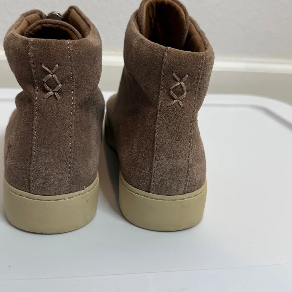 Frye Women's Lena Zip High-Top Sneakers Size 9 - Image 5