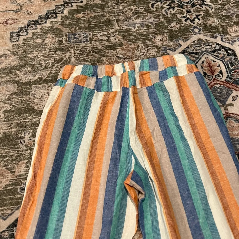 Women’s Size Medium New York & Co Striped boho pants - Image 4