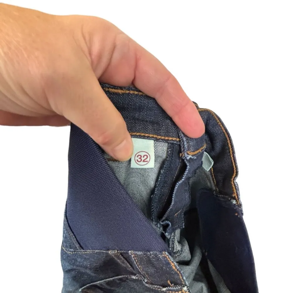 J Brand Mama J cuffed short jeans, size 32, Osaka model, cowgirl, cropped, NWT - Image 12