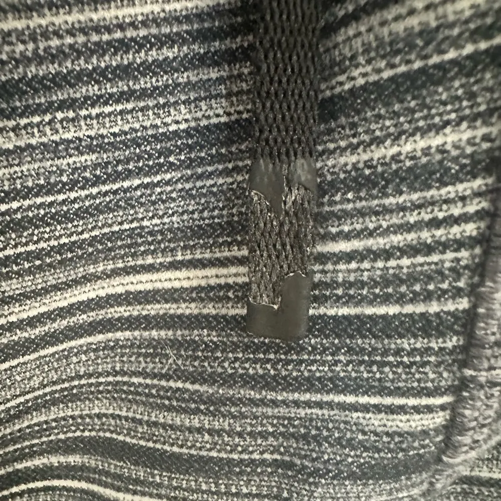 Lululemon Hooded Define Jacket Nulu Heathered Black / White / Black Size 6 - Image 6