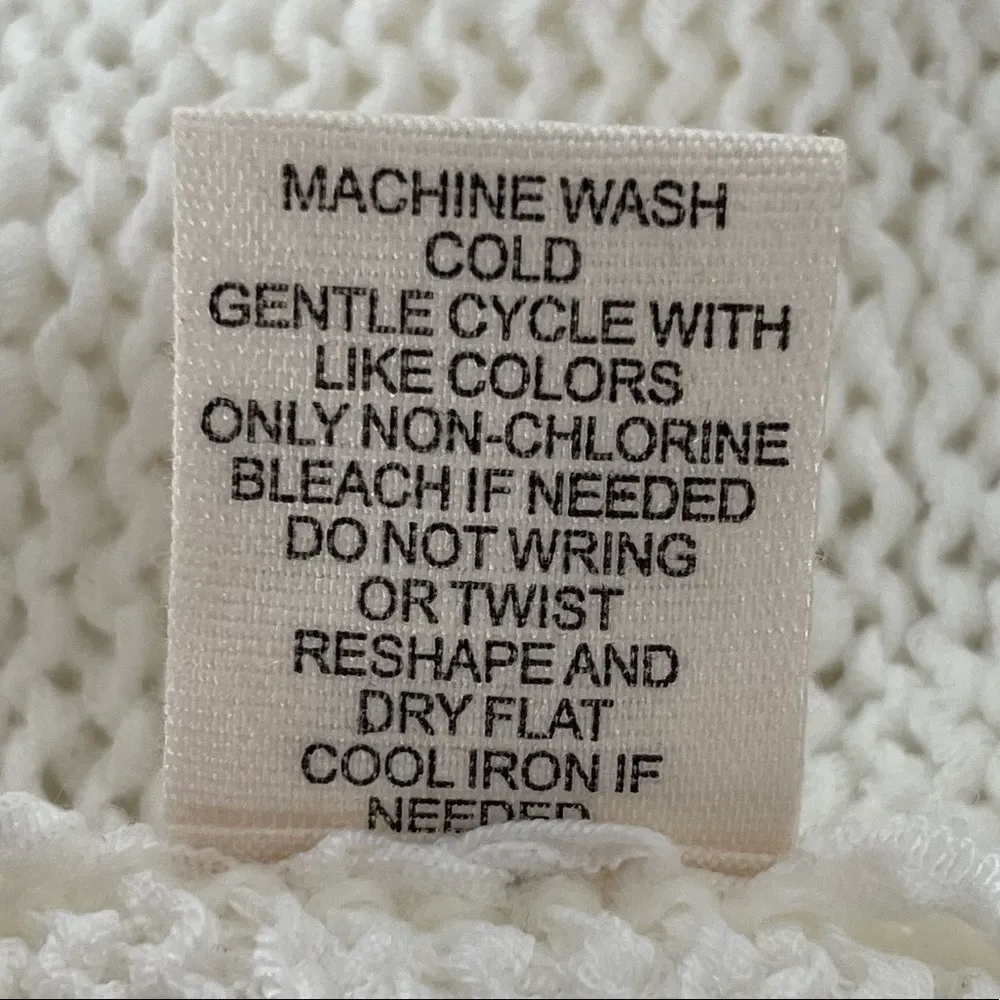 Moon & Madison Striped Hearts Sleeveless Sweater White Rainbow Size Small - Image 8