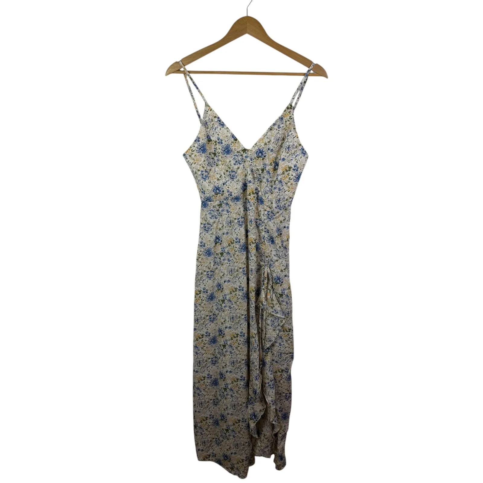 NWT En Saison Floral Midi Slip Dress Size XS Cottage Feminine Wedding Romantic White - Image 2