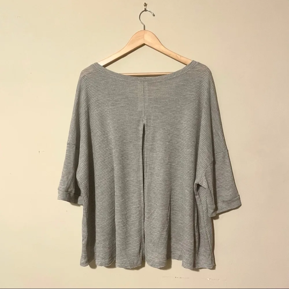 Free People  Oversized Split Back Top - Image 2