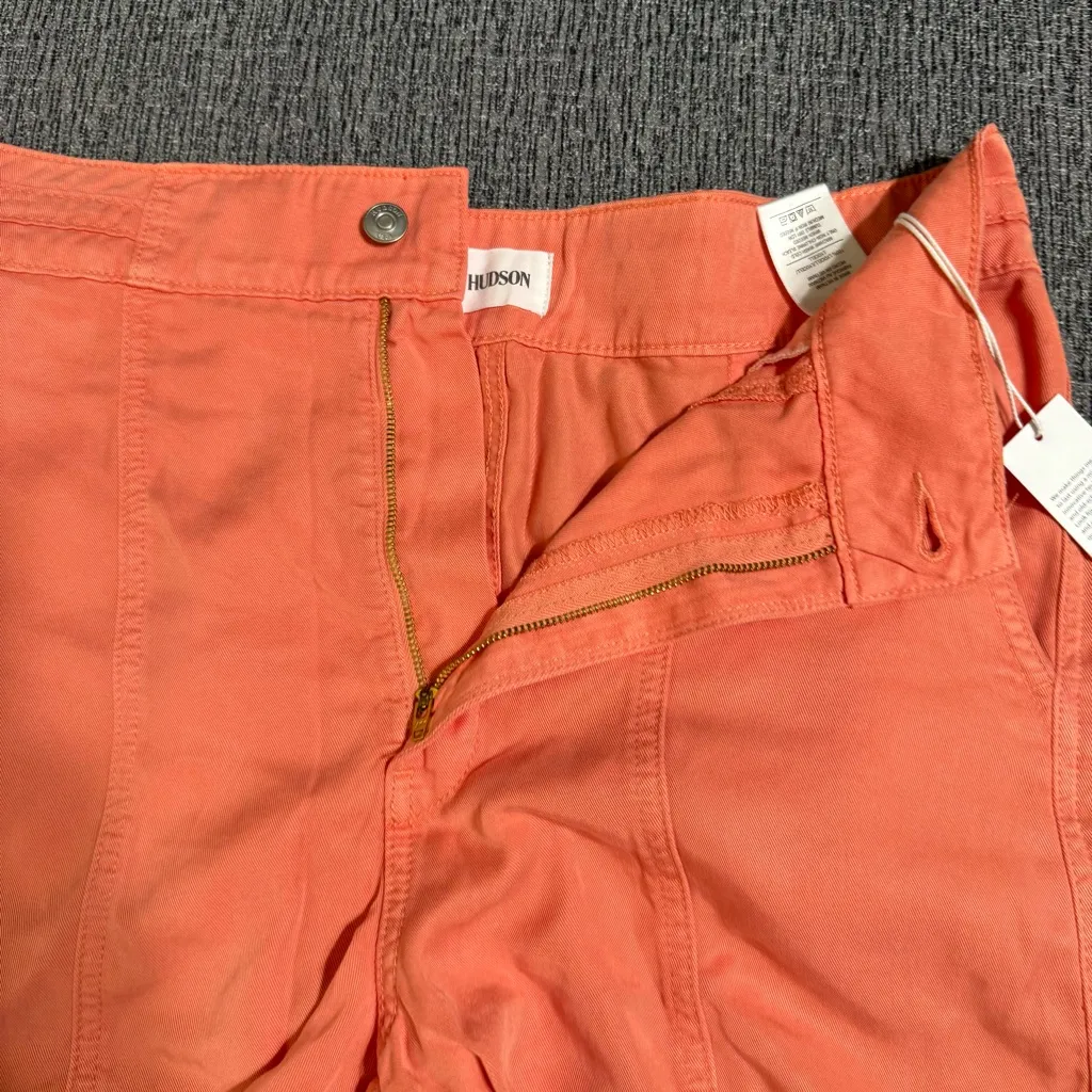 Hudson Jeans Pieced Waist Denim Shorts - Image 8