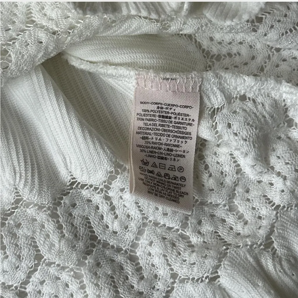 Free People Fire Island knit peasant blouse - Image 8