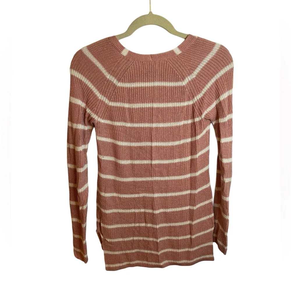 OLD NAVY VNECK STRIPED SWEATER - Image 2
