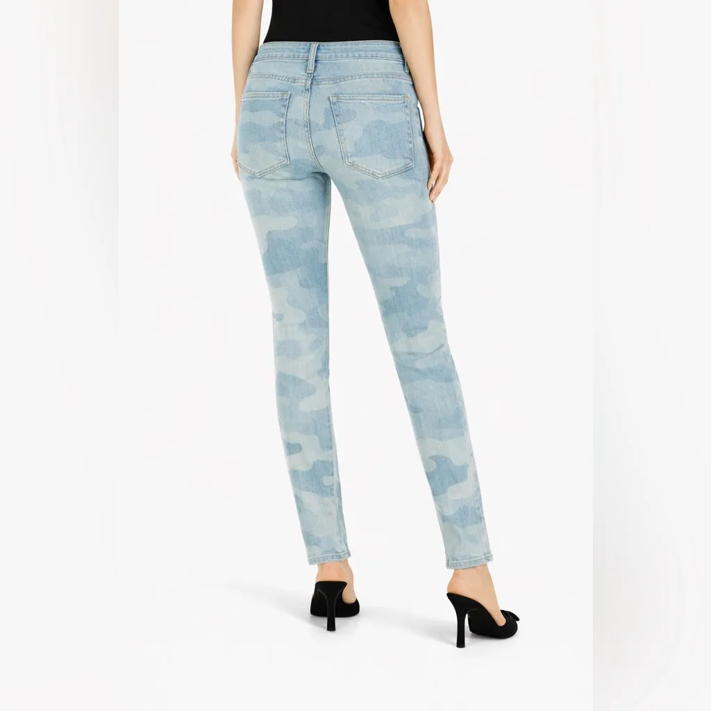 Rag & Bone Camo Print Denim Jeans Slim Fit Casual Pants Size 24‎ - Image 2