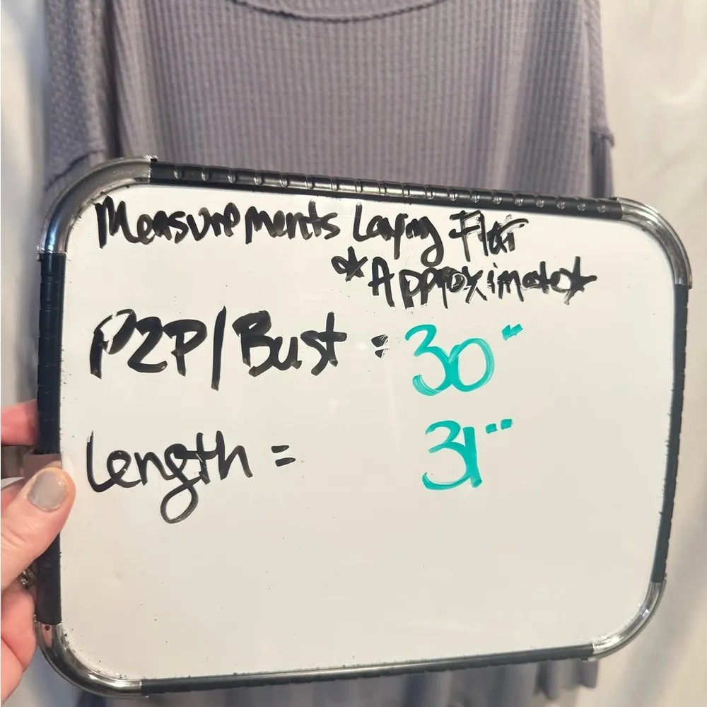 FREE PEOPLE North Shore Tunic, gray, size medium - Image 5