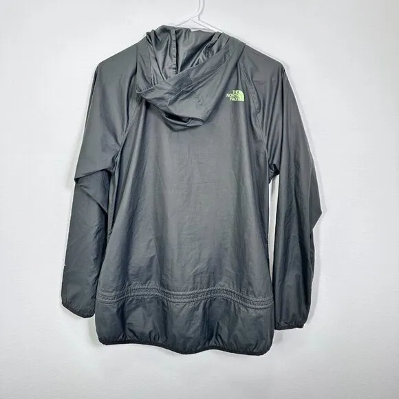 The‎ North Face Black Lightweight Windwall Hooded Windbreaker Women's Size Small - Image 2