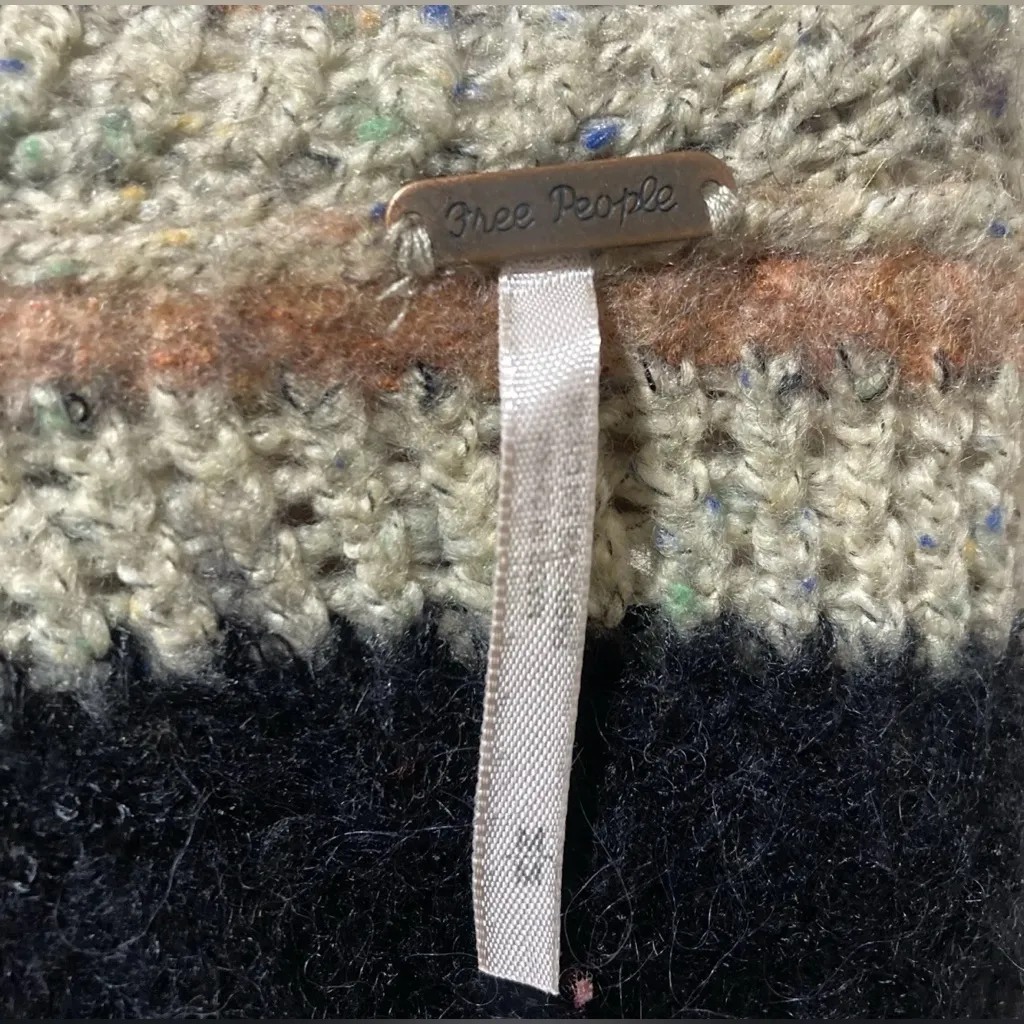 Free People Sid Tunic Striped Wool Blend Sweater - Image 8