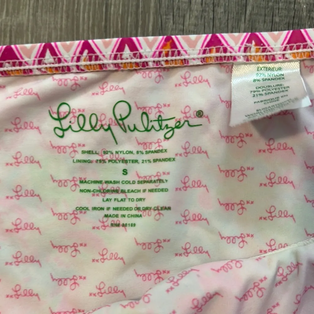 Lilly Pulitzer Women’s Xs/S Bailor Top & Surfs Up Bottom Swim Summer Bikini Set - Image 9