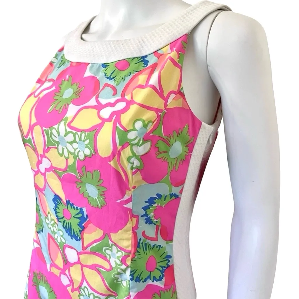 Lilly Pulitzer  Ice Cream Social Bow Darcy Shift Dress Size 6 - Image 5
