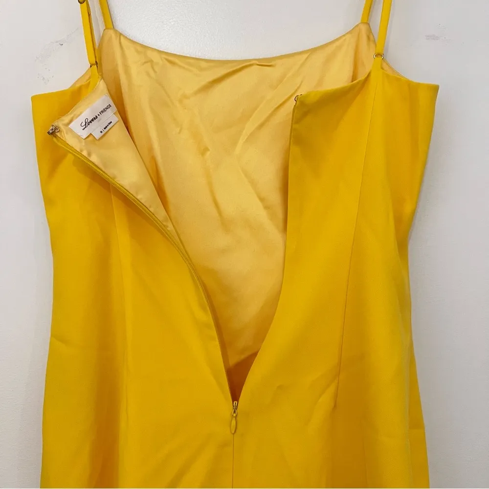 Lovers and Friends Teddy Mini Dress Yellow - Image 8