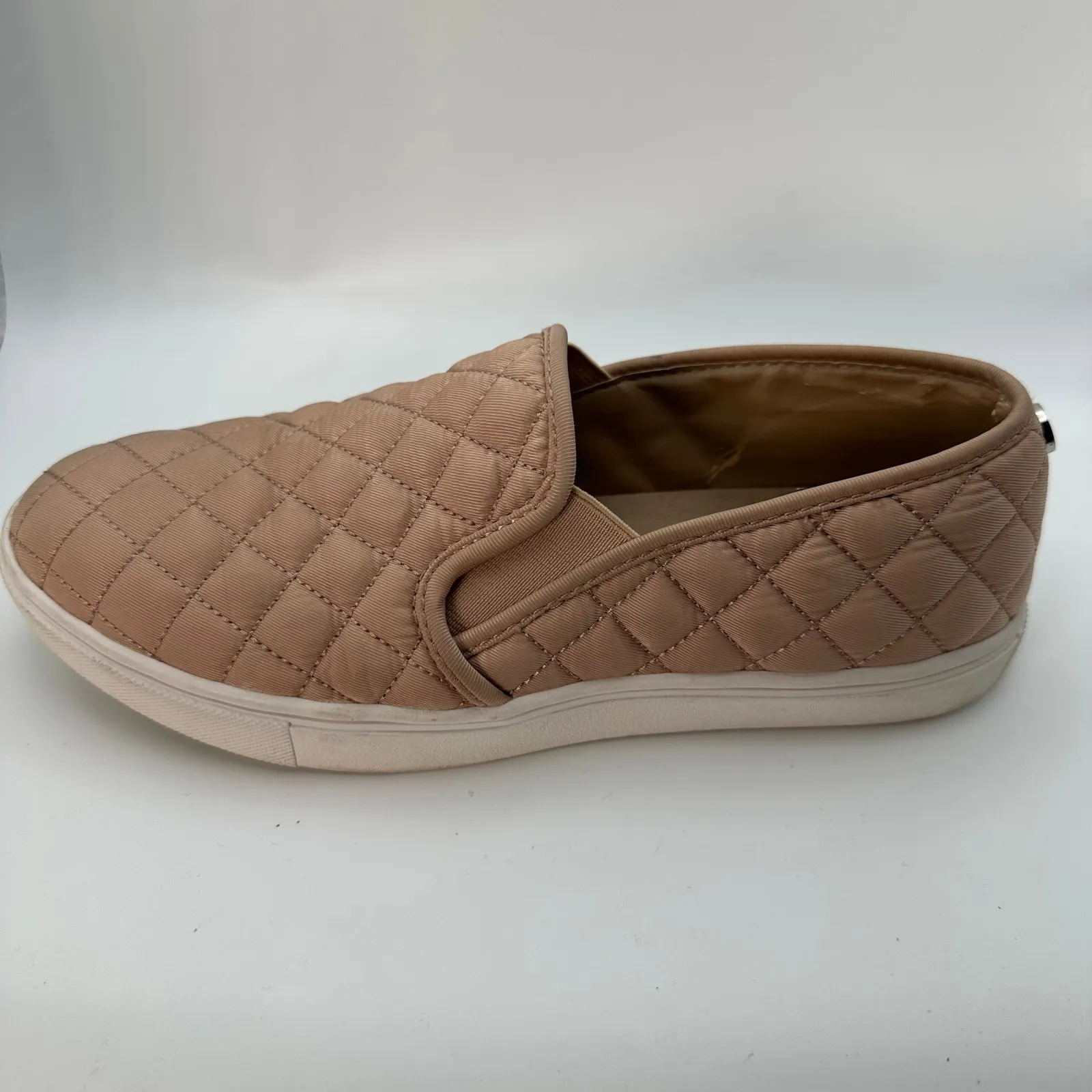 Steve Madden ECNTRCQT Quilted Blush Pink Slip On‎ Sneakers Women's Size 7.5M - Image 15