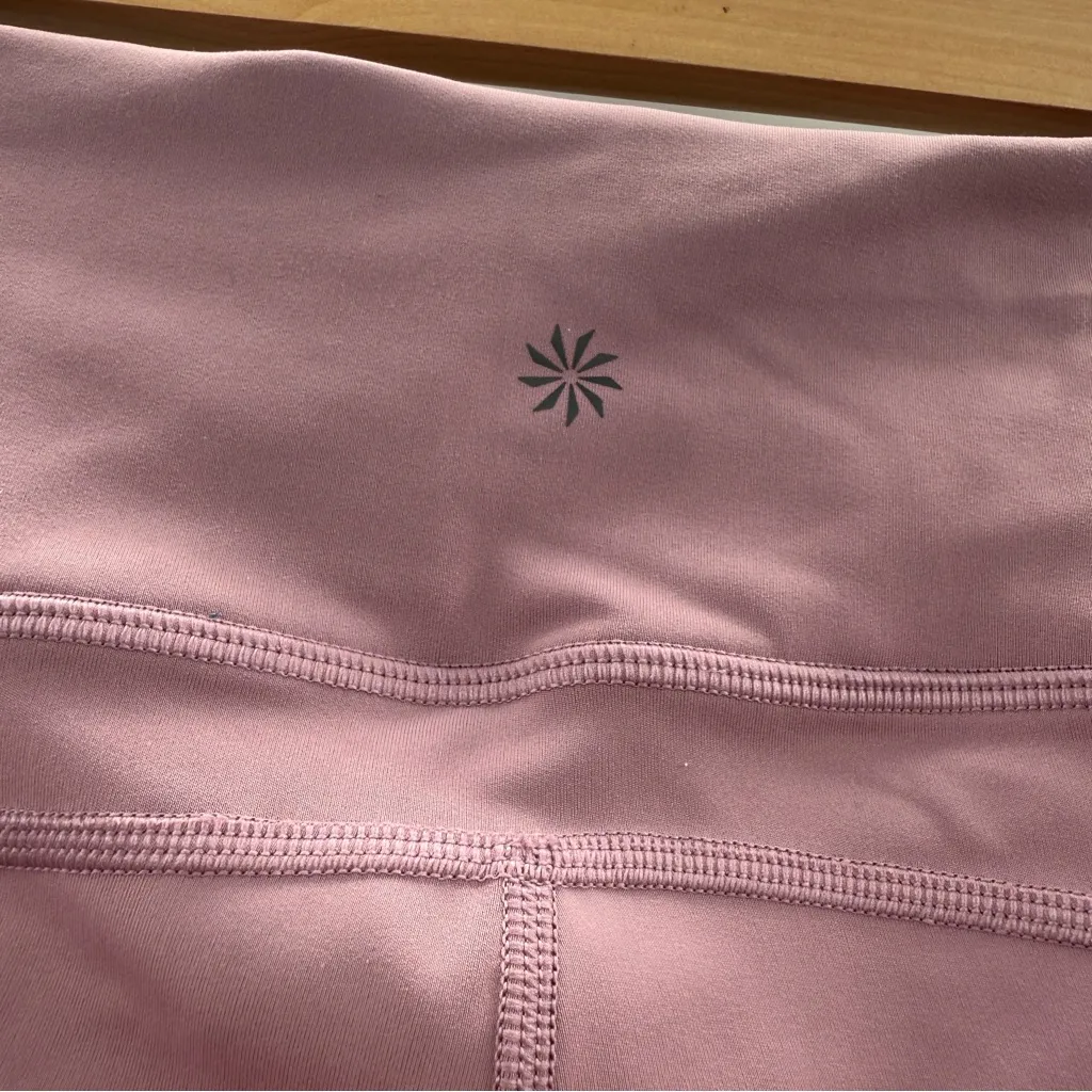 Athleta Ultimate Stash‎ 7/8 Tights Leggings in Dark Sugarplum Mauve Sz S - Image 7