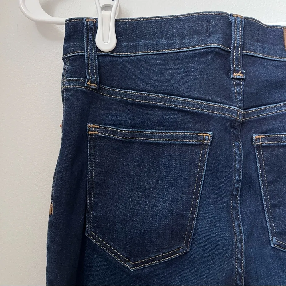 Madewell 9” Mid-Rise Skinny Jeans Women's Size 26 Dark Wash - Image 13