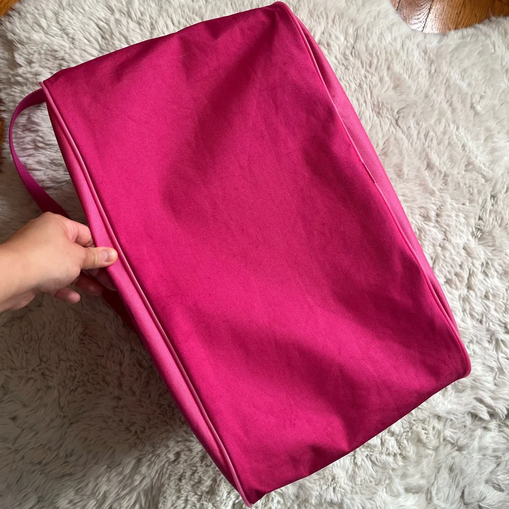 Adidas pink gym duffle carry on bag - Image 5