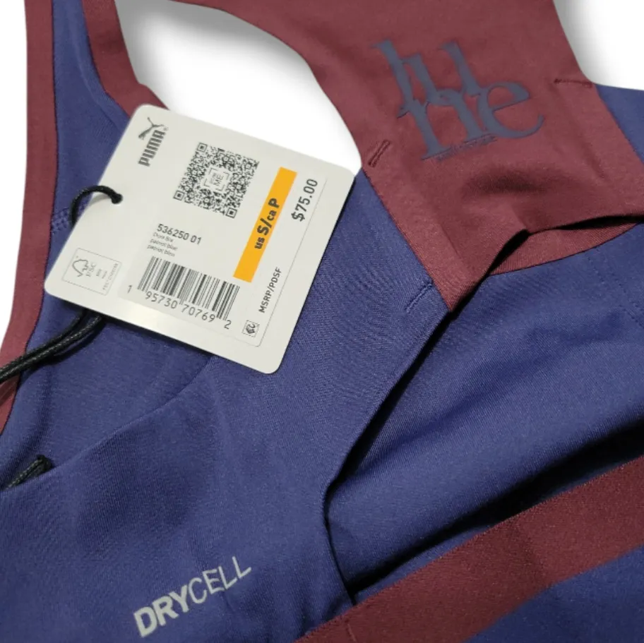 New Puma Sports Bra Size Small Puma X June Ambrose Dora Bra Crop Top Jersey Top Women's - Image 7