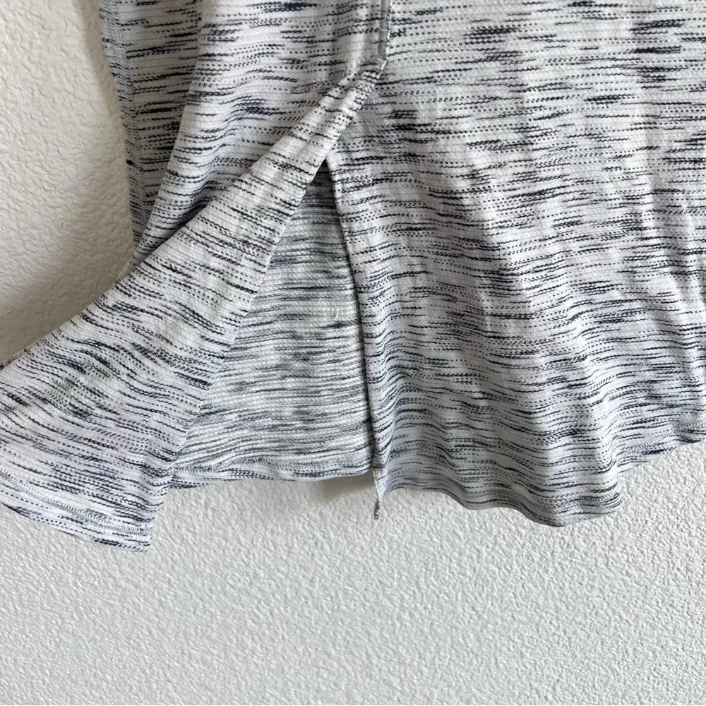 Lululemon Tie It Up Singlet Tiger Space Dye Black White - Image 6