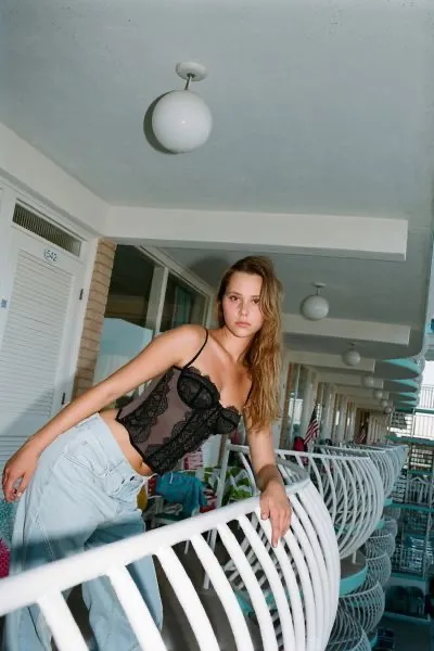 Urban Outfitters Out from Under Modern Love Corset Top Black - Image 10