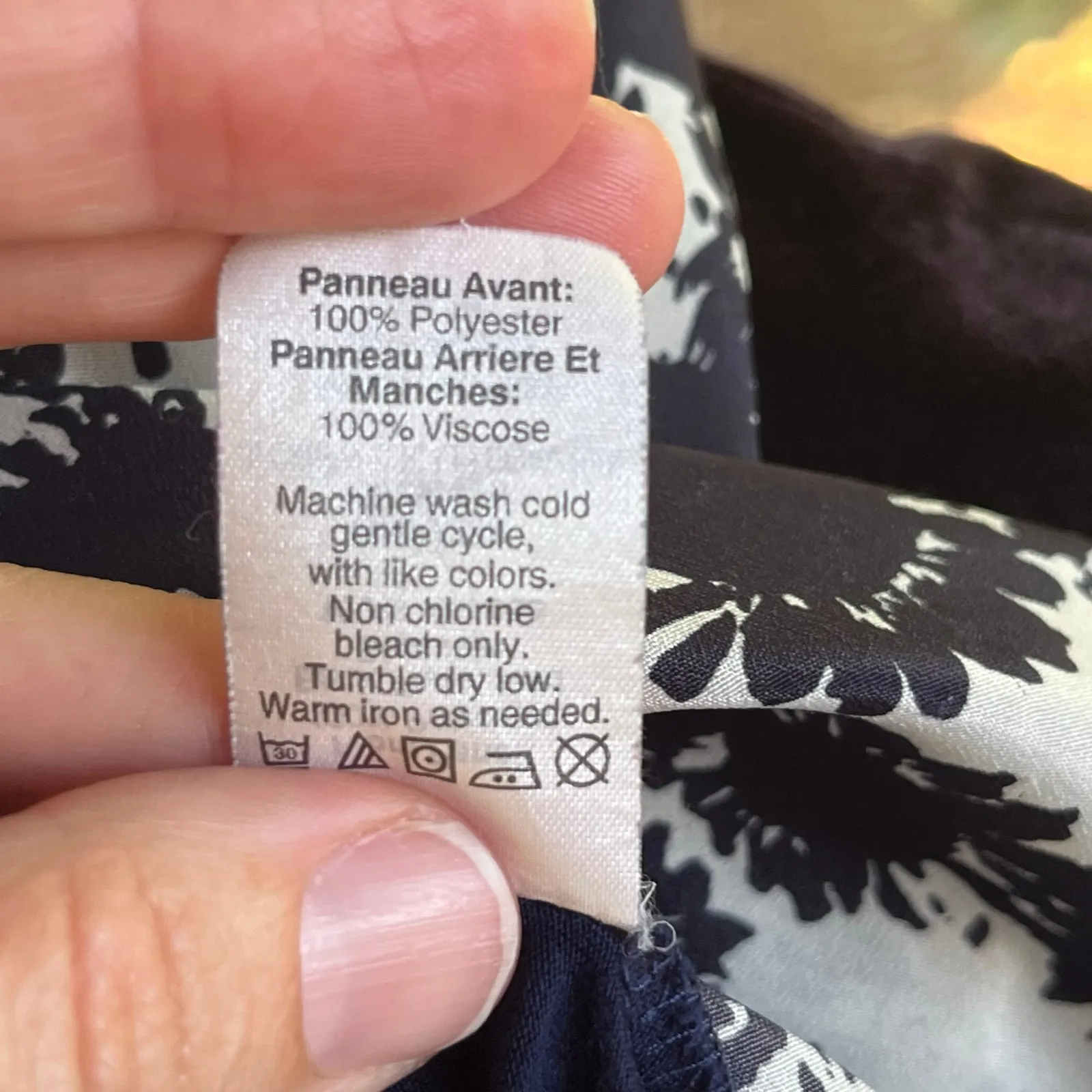 J. Crew Women's Blue Floral Cap Sleeve Top Size S - Image 6