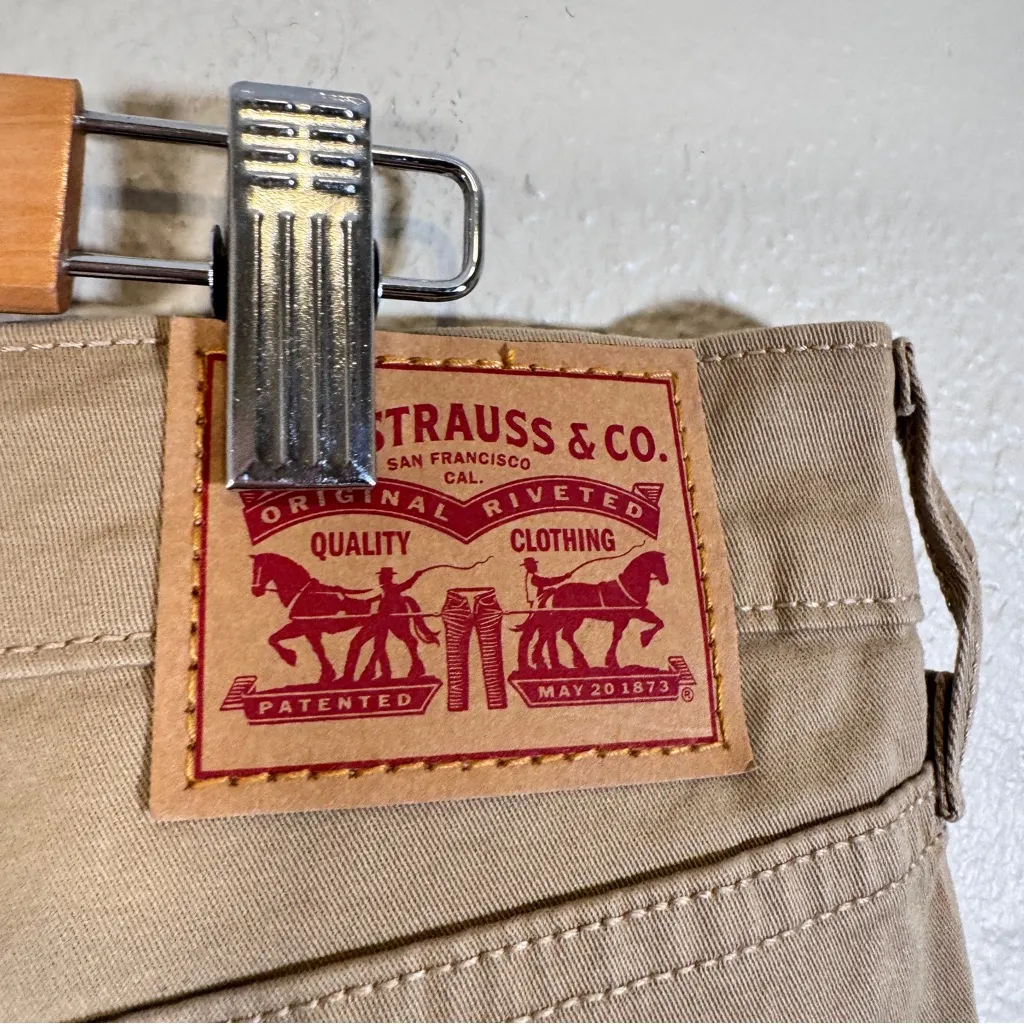 Levi’s Tan Boyfriend High Rise Baggy Jeans Womens 16W Casual Fall Classic Denim - Image 8