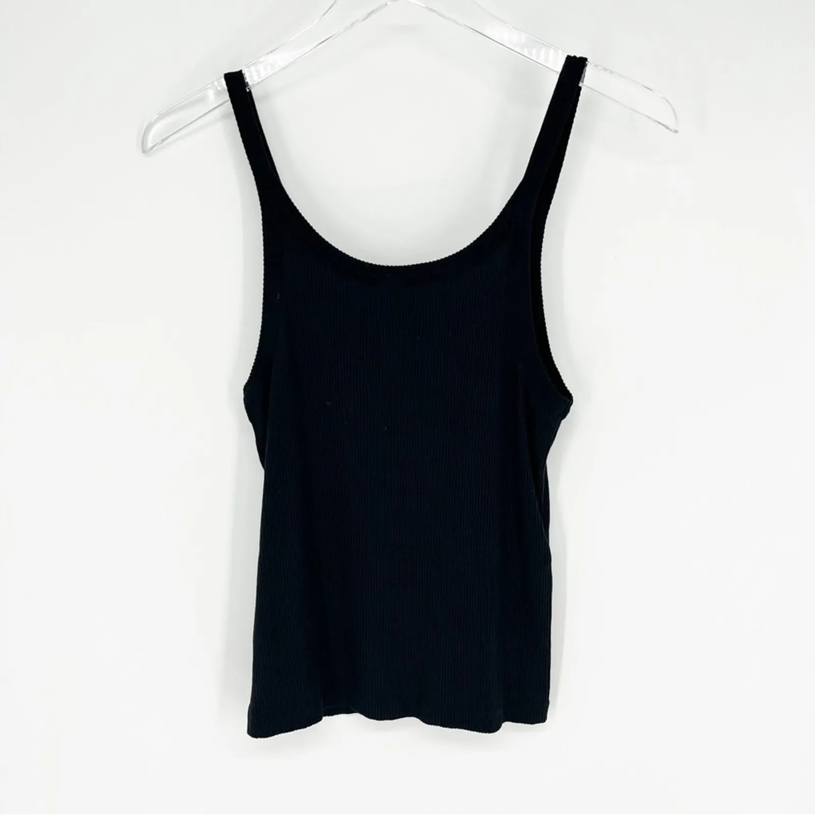 WSLY Ribbed Cami S Black - Image 3
