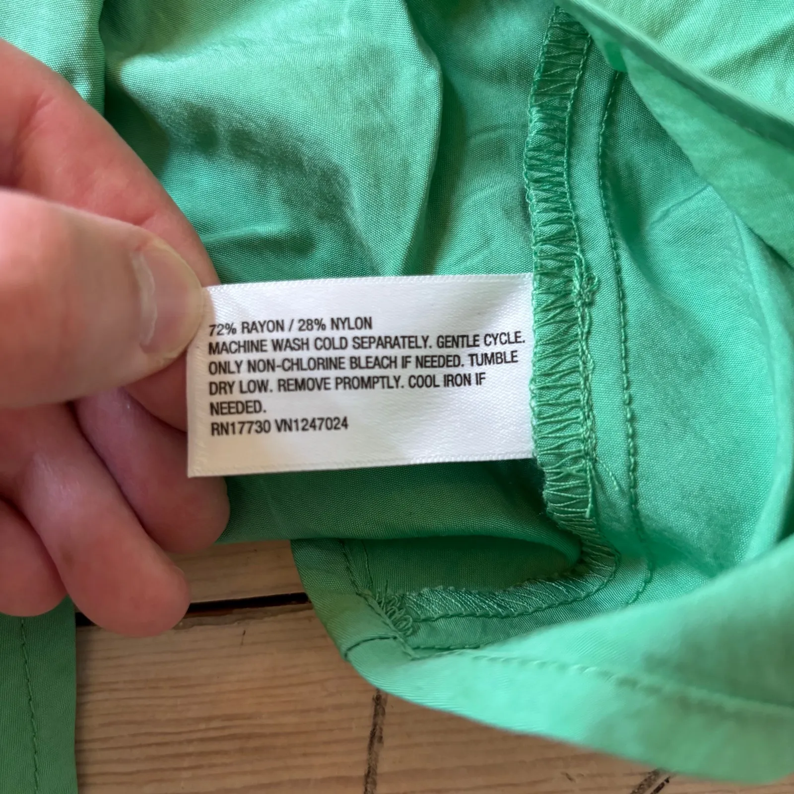 Future Collective NWT Women's Flutter Asymmetrical Ruffle Midi Dress Green S - Image 8