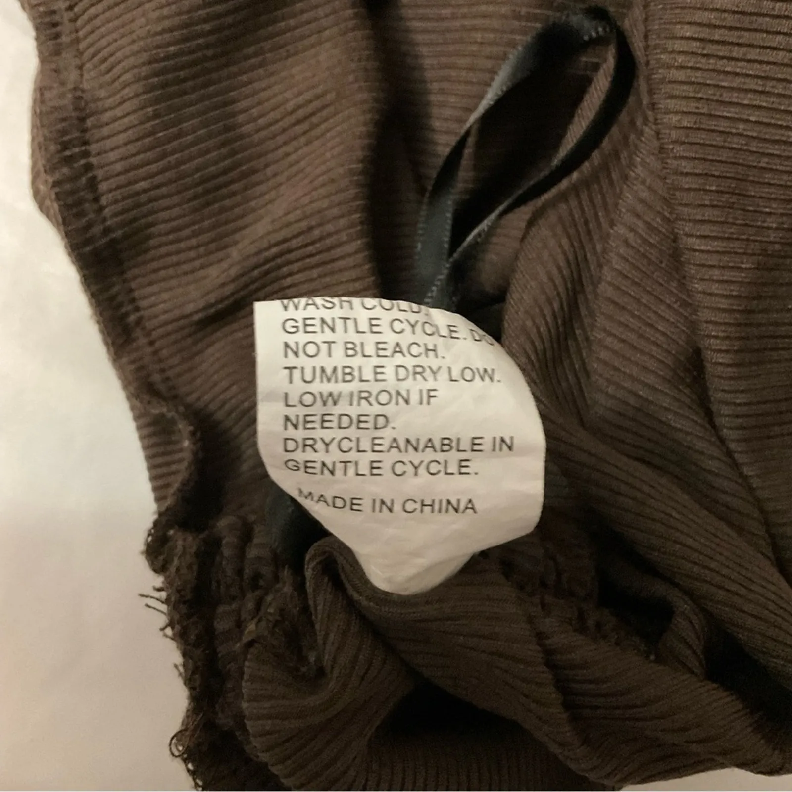 Shein Brown Sleeveless Ruched Tie Top S Casual Bohemian Coconut Girl Fairycore - Image 7