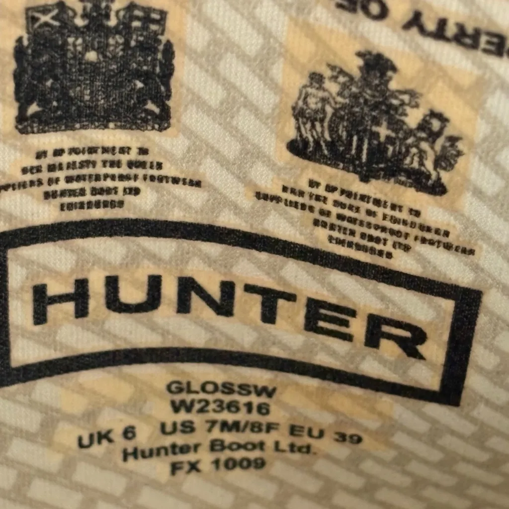 Hunter Women's‎ Teal Winter Boots Size 7 EUC - Image 7