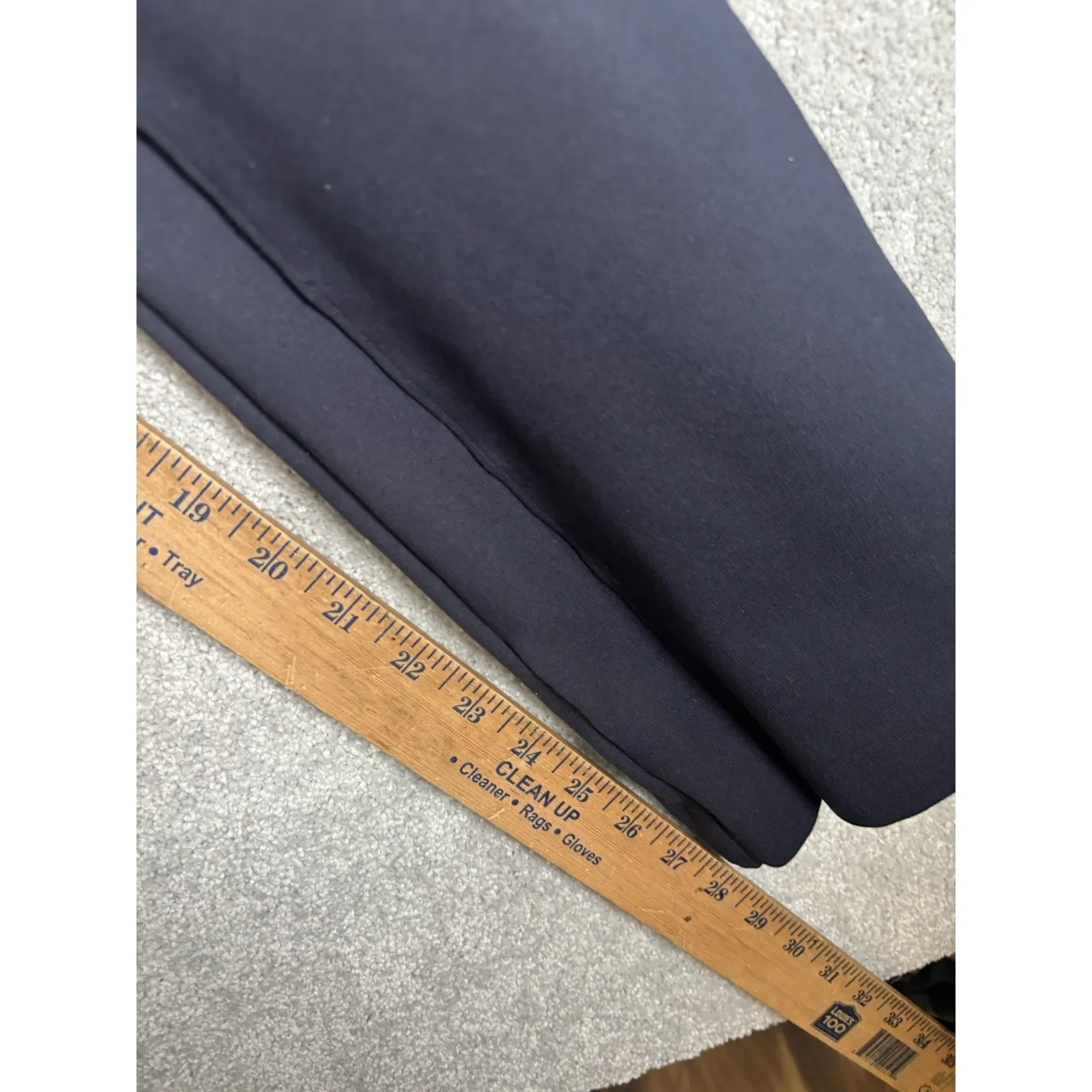 Spanx Pintuck Ponte Flare Pants Size XL Pet Navy Supersmooth PerfectFit Stretch - Image 10