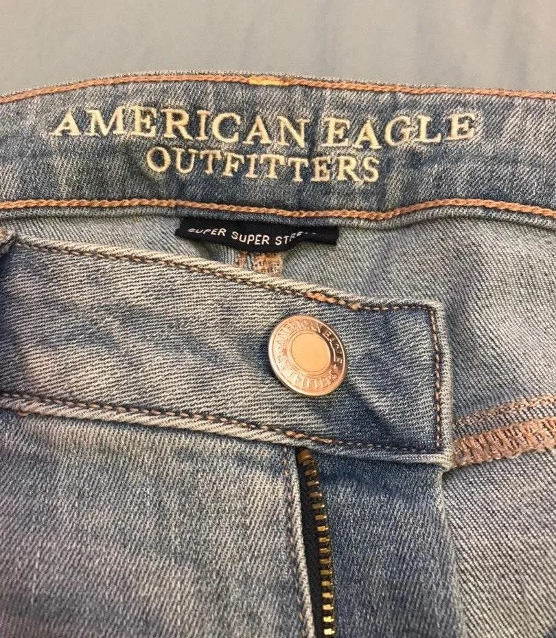 Gap American Eagle Blue Jeans - Image 4