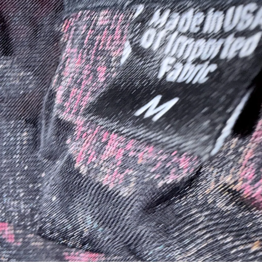 Karen Kane velvet burnout woman’s bell sleeve floral Whimsy long sleeve top sz M - Image 7