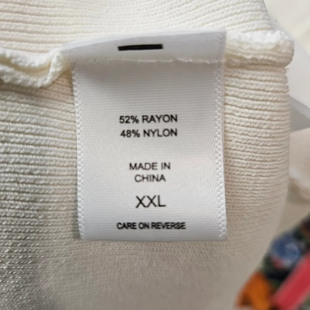 NEW YORK & COMPANY Sleeveless Dress Size xxl White - Image 5