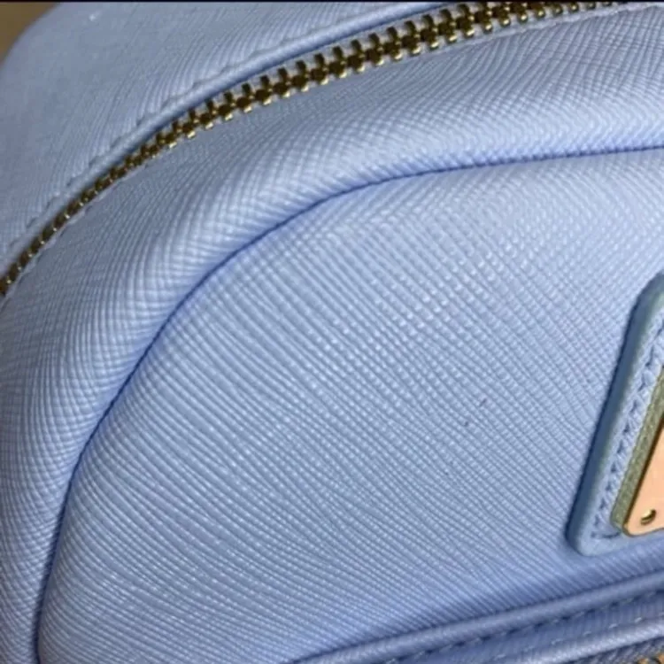 Disney Aristocats Marie floral embroidered periwinkle Loungefly & ears SET - Image 10