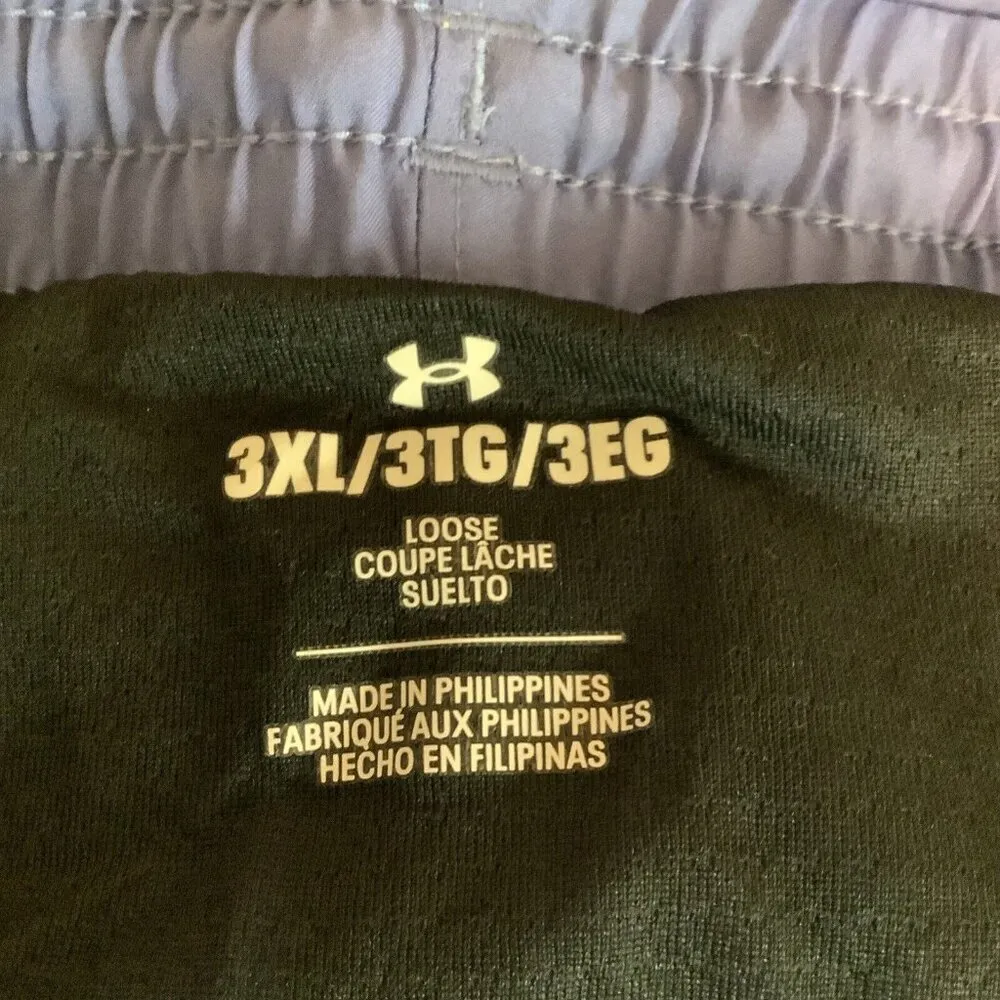 Under Armour Size XXL Fly-By 3" Purple Shorts. New With Tags - Image 3