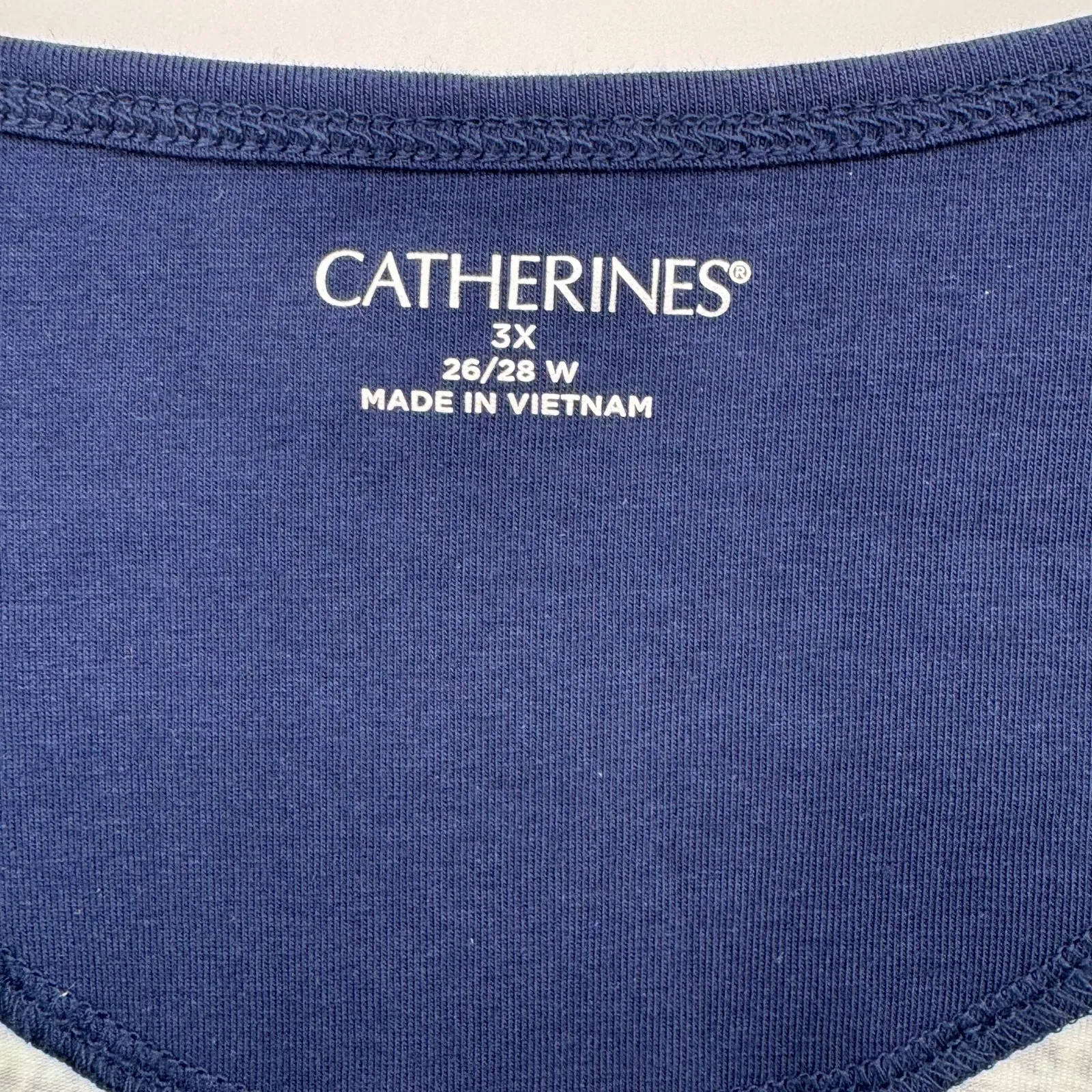 Catherines tank top women's 3X 26/28W workout active 1/4 zip gym green blue NEW - Image 6