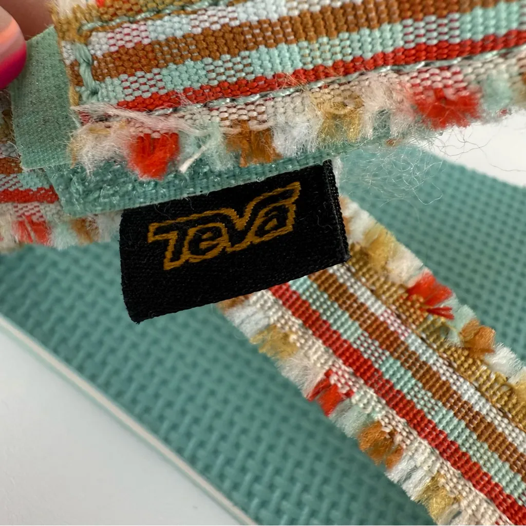 Teva Women’s Midform Fray Teal Multicolor Size 5 - Image 7