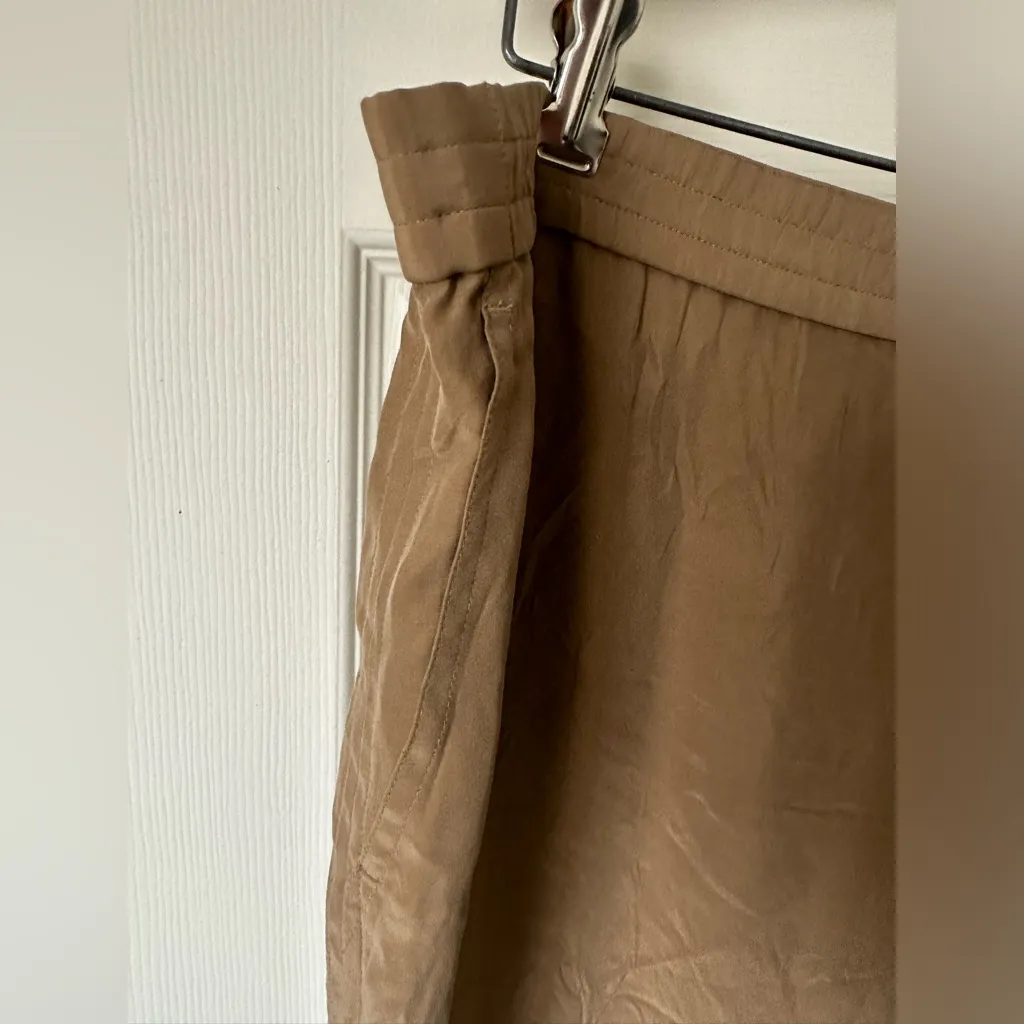 CLUB MONACO SILK Tan Trousers. - Image 5