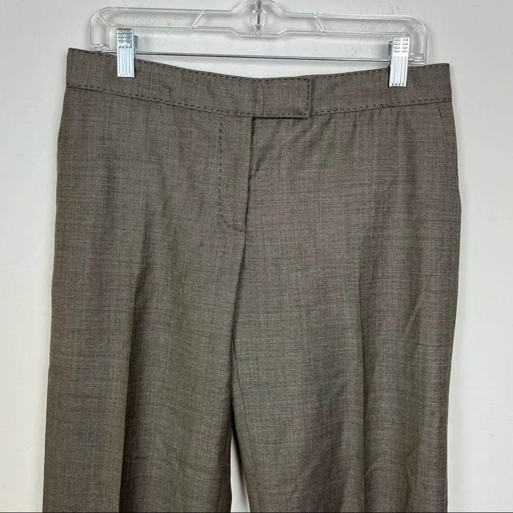 Stella McCartney Brown Wool Dress Pants - Image 2