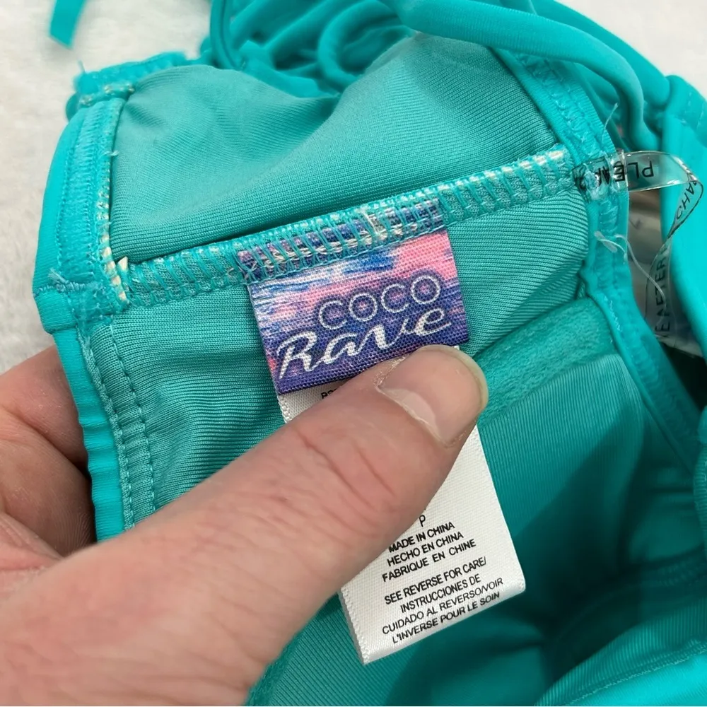 Coco Rave Spring 2018 Jade Underwire Bikini Top Bra Swimwear Women’s S 32 C-Cup - Image 9